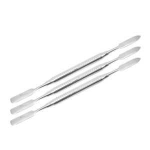 Cement Mixing Spatula Dual Ended Silver Chrome Finish Set of 3