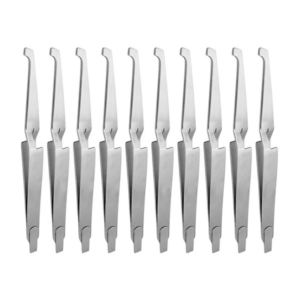 Orthodontic Bracket Placing Tweezer Set of 10