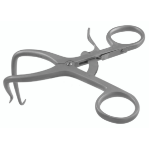 GELPI OFF-SET ARM MULTI-DEPTH DEEP ANGLE RETRACTOR LEFT 6 1/2"x1 5/8x 2 1/8