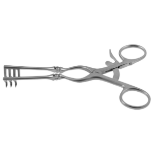 WEITLANER RETRACTOR HINGED BLADES SHARP 6 1/2"