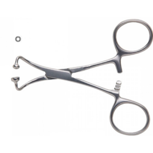 Backhaus (Ball & Socket) Towel Clamp 14cm